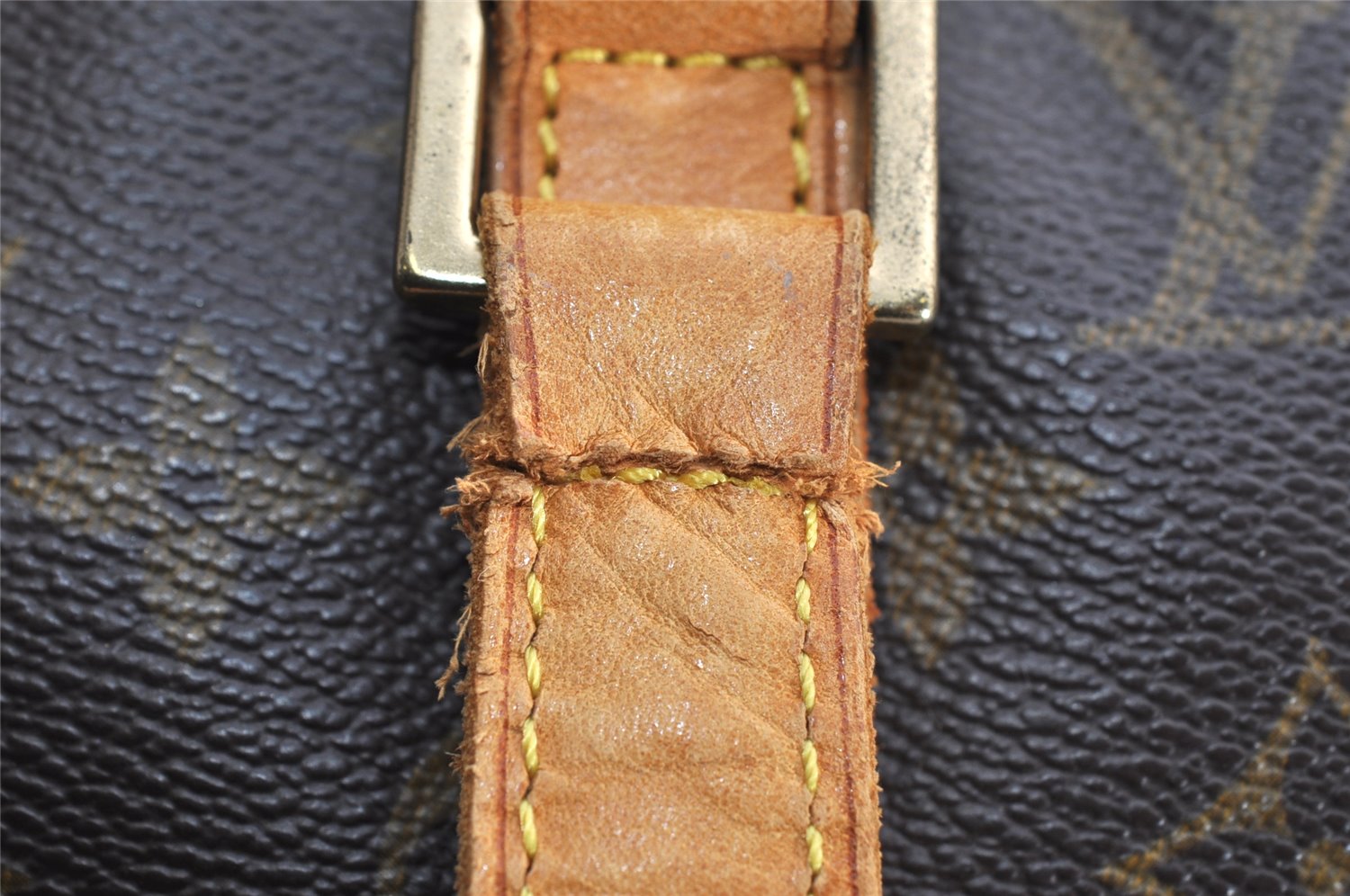 Authentic Louis Vuitton Monogram Cabas Mezzo Shoulder Tote Bag M51151 LV 1917K