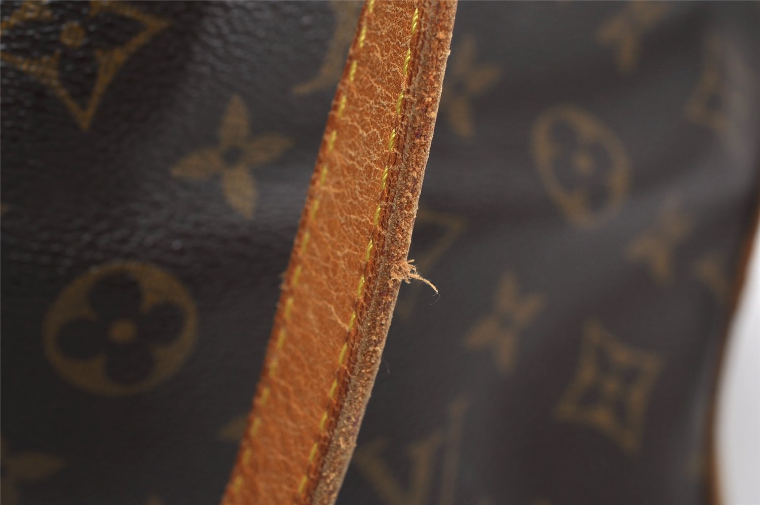 Authentic Louis Vuitton Monogram Cabas Mezzo Shoulder Tote Bag M51151 LV 1917K