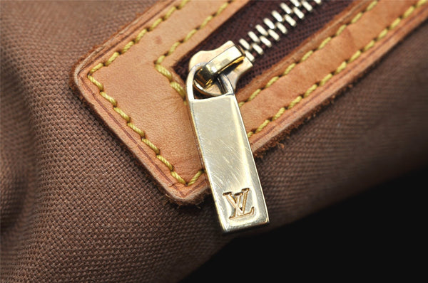 Authentic Louis Vuitton Monogram Cabas Mezzo Shoulder Tote Bag M51151 LV 1917K