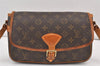 Authentic Louis Vuitton Monogram Sologne Shoulder Cross Bag M42250 Junk 1918K
