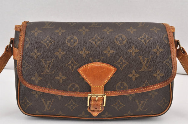 Authentic Louis Vuitton Monogram Sologne Shoulder Cross Bag M42250 Junk 1918K