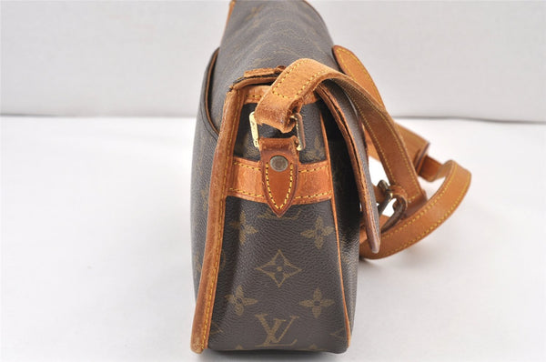 Authentic Louis Vuitton Monogram Sologne Shoulder Cross Bag M42250 Junk 1918K