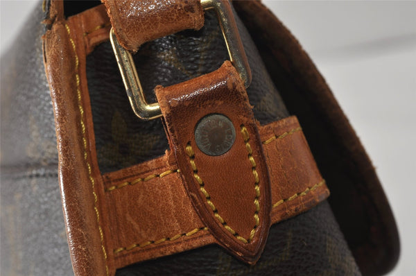 Authentic Louis Vuitton Monogram Sologne Shoulder Cross Bag M42250 Junk 1918K