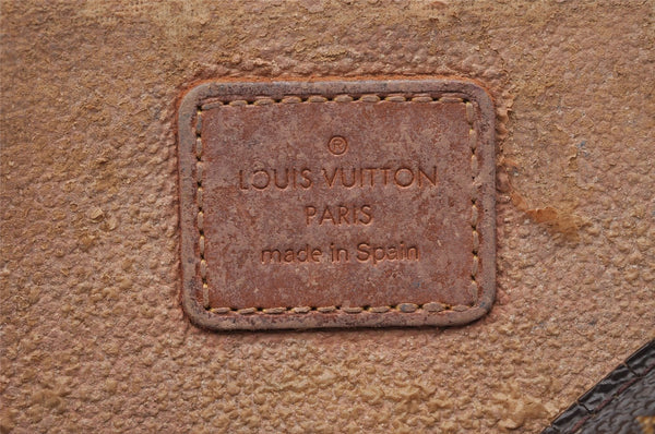 Authentic Louis Vuitton Monogram Pochette Cosmetic Pouch M47515 LV Junk 1919I
