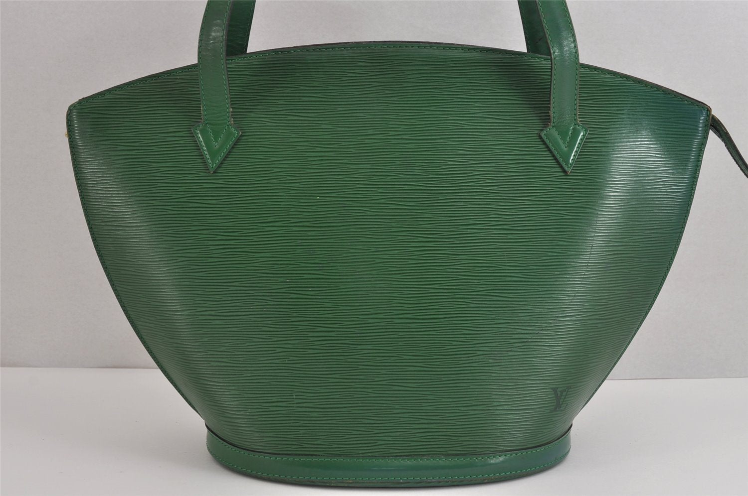 Auth Louis Vuitton Epi Saint Jacques Shopping Shoulder Bag Green M52264 LV 1919J