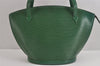 Auth Louis Vuitton Epi Saint Jacques Shopping Shoulder Bag Green M52264 LV 1919J