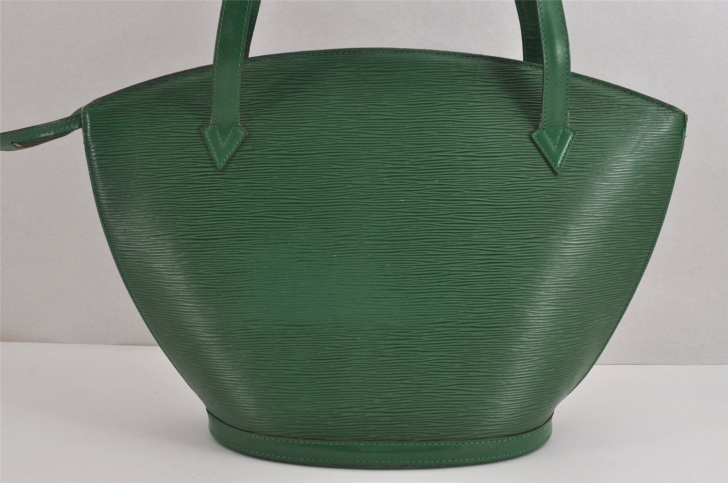 Auth Louis Vuitton Epi Saint Jacques Shopping Shoulder Bag Green M52264 LV 1919J