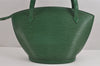 Auth Louis Vuitton Epi Saint Jacques Shopping Shoulder Bag Green M52264 LV 1919J