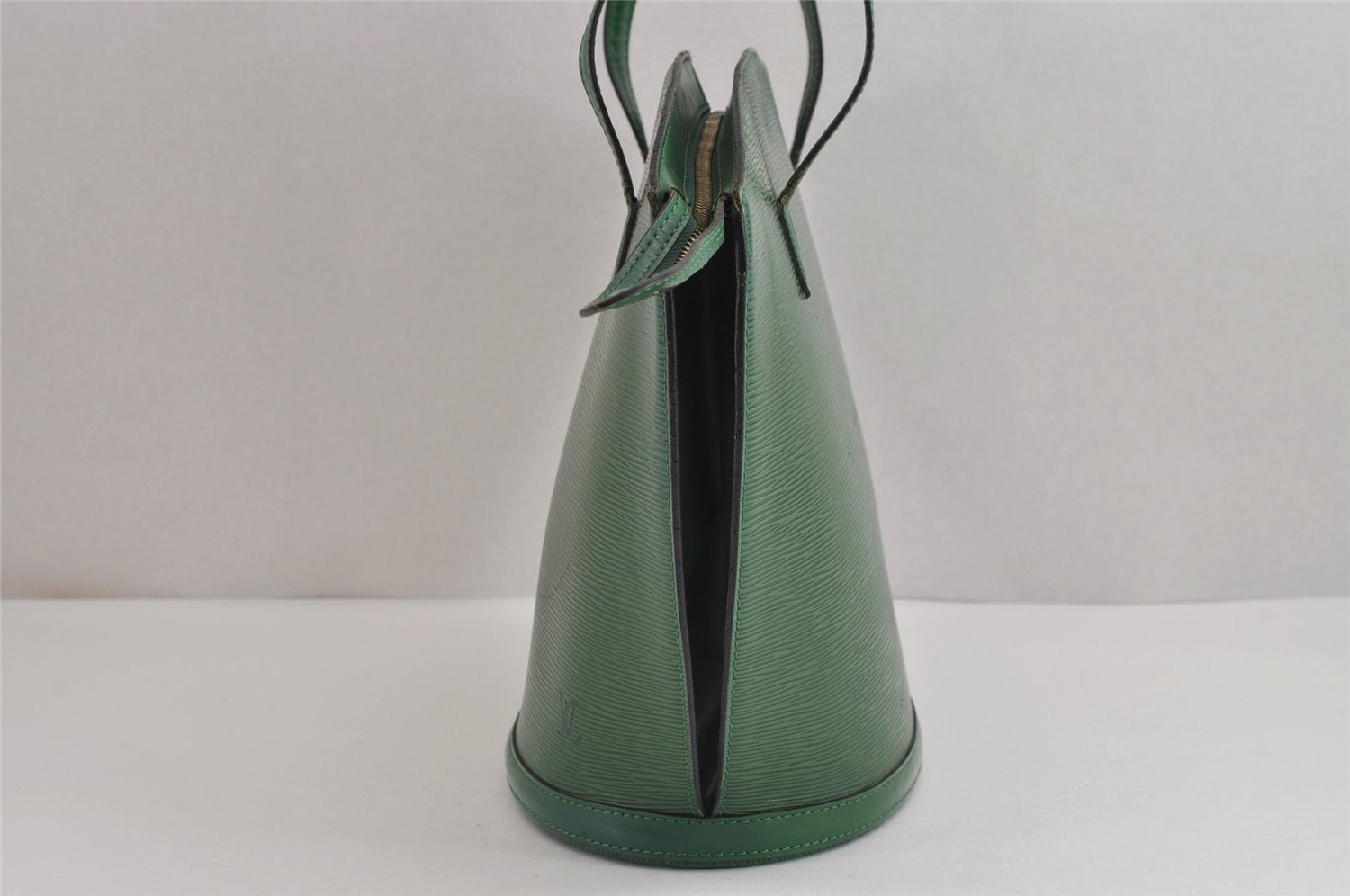 Auth Louis Vuitton Epi Saint Jacques Shopping Shoulder Bag Green M52264 LV 1919J