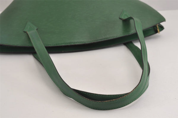 Auth Louis Vuitton Epi Saint Jacques Shopping Shoulder Bag Green M52264 LV 1919J