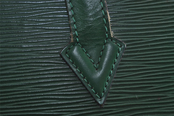 Auth Louis Vuitton Epi Saint Jacques Shopping Shoulder Bag Green M52264 LV 1919J