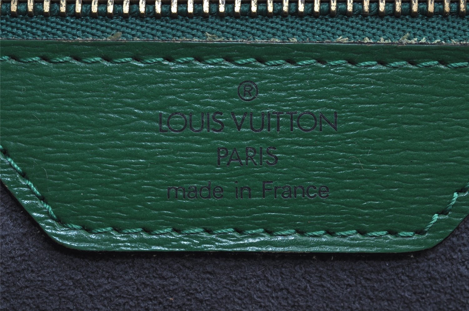 Auth Louis Vuitton Epi Saint Jacques Shopping Shoulder Bag Green M52264 LV 1919J