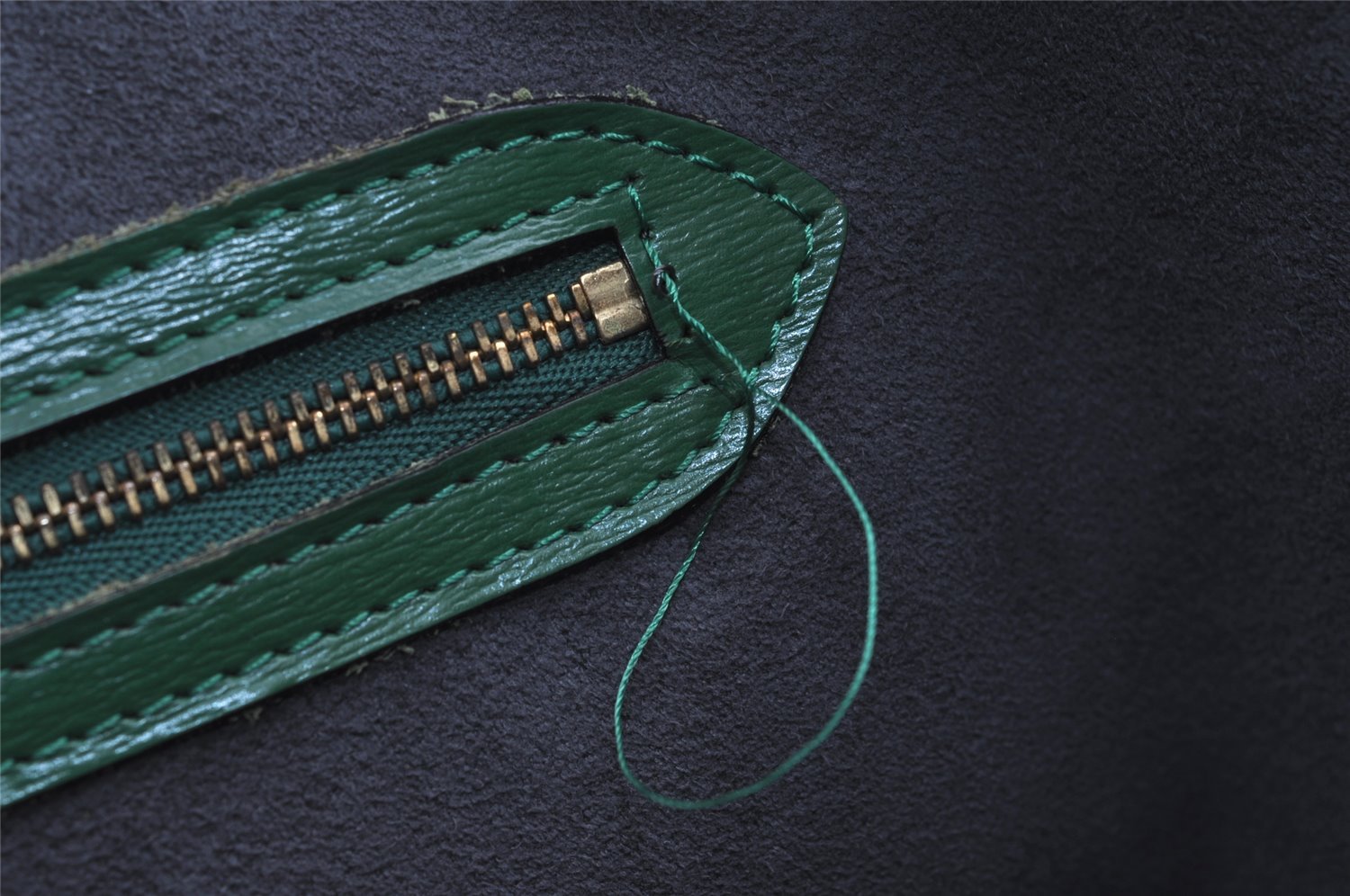 Auth Louis Vuitton Epi Saint Jacques Shopping Shoulder Bag Green M52264 LV 1919J