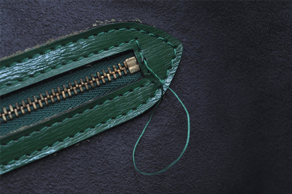 Auth Louis Vuitton Epi Saint Jacques Shopping Shoulder Bag Green M52264 LV 1919J