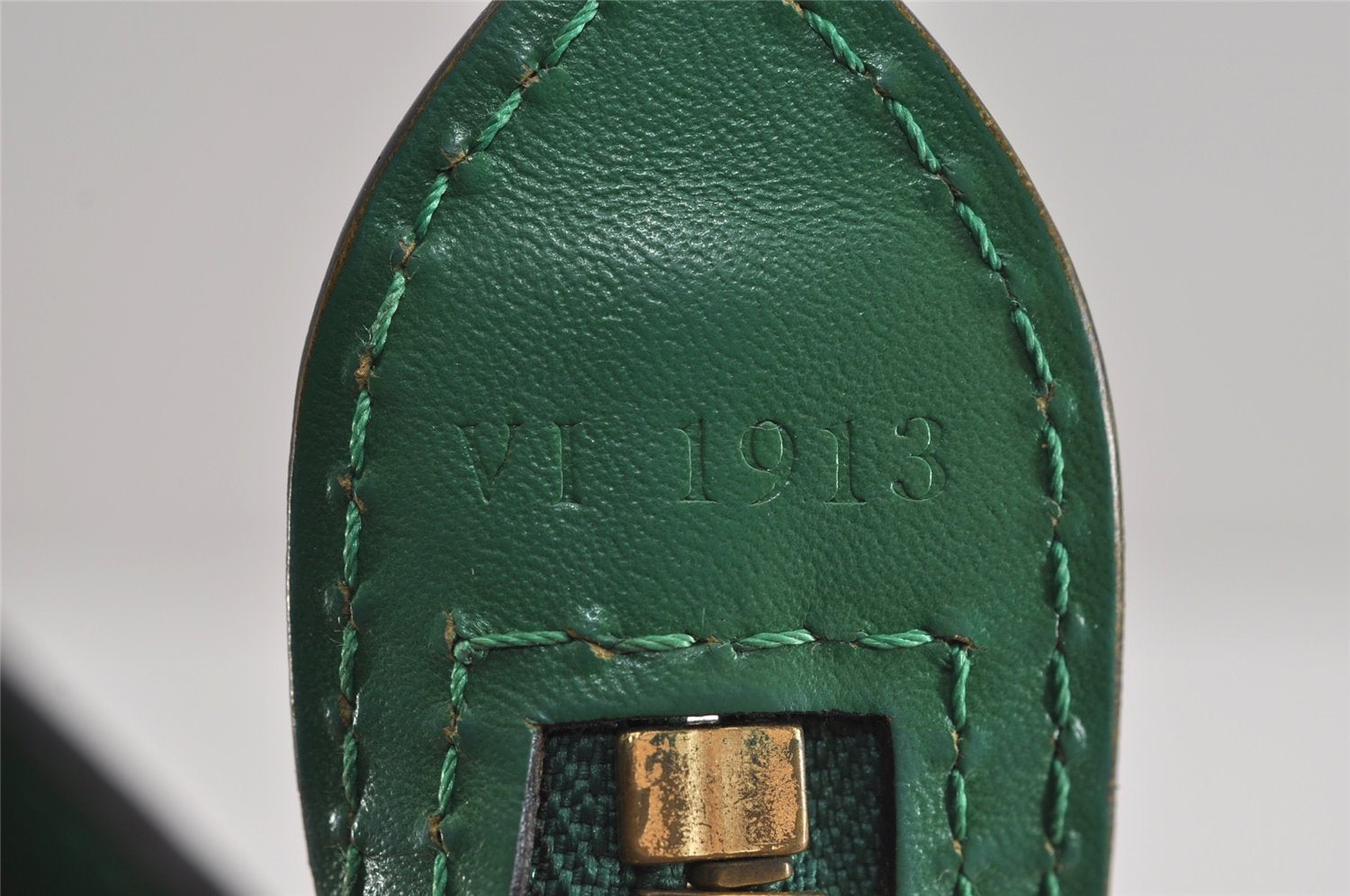 Auth Louis Vuitton Epi Saint Jacques Shopping Shoulder Bag Green M52264 LV 1919J