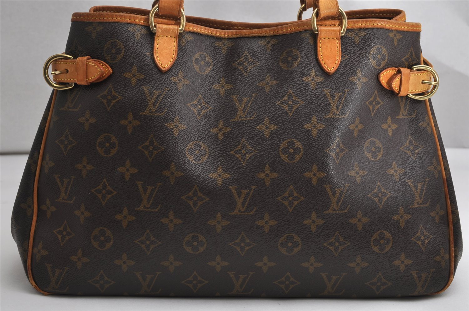 Authentic Louis Vuitton Monogram Batignolles Horizontal Tote Bag M51154 LV 1919K