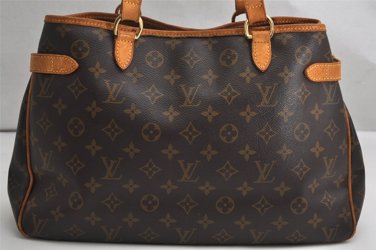 Authentic Louis Vuitton Monogram Batignolles Horizontal Tote Bag M51154 LV 1919K