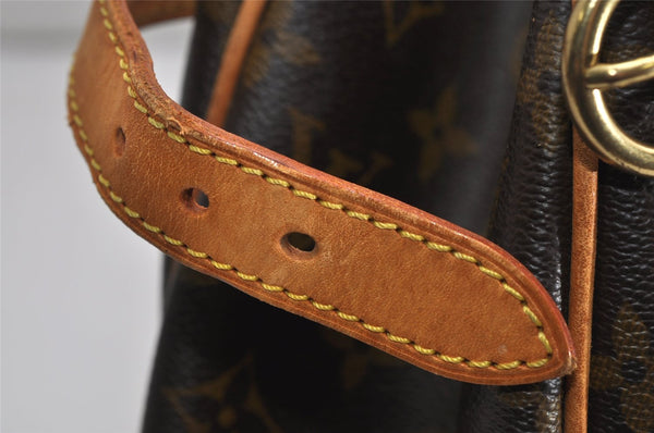 Authentic Louis Vuitton Monogram Batignolles Horizontal Tote Bag M51154 LV 1919K