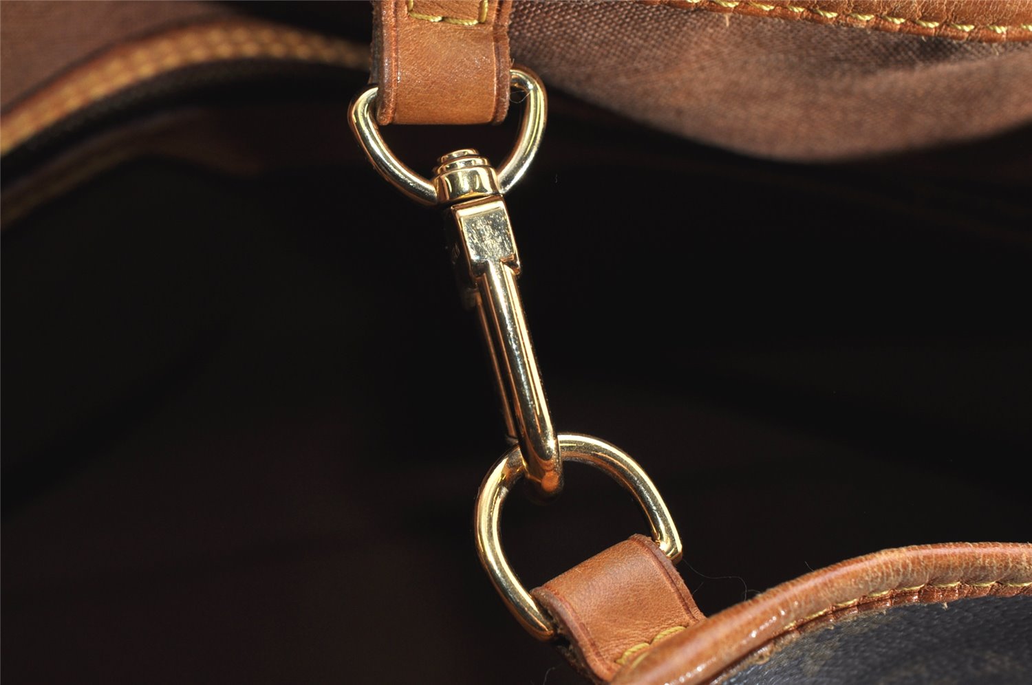 Authentic Louis Vuitton Monogram Batignolles Horizontal Tote Bag M51154 LV 1919K