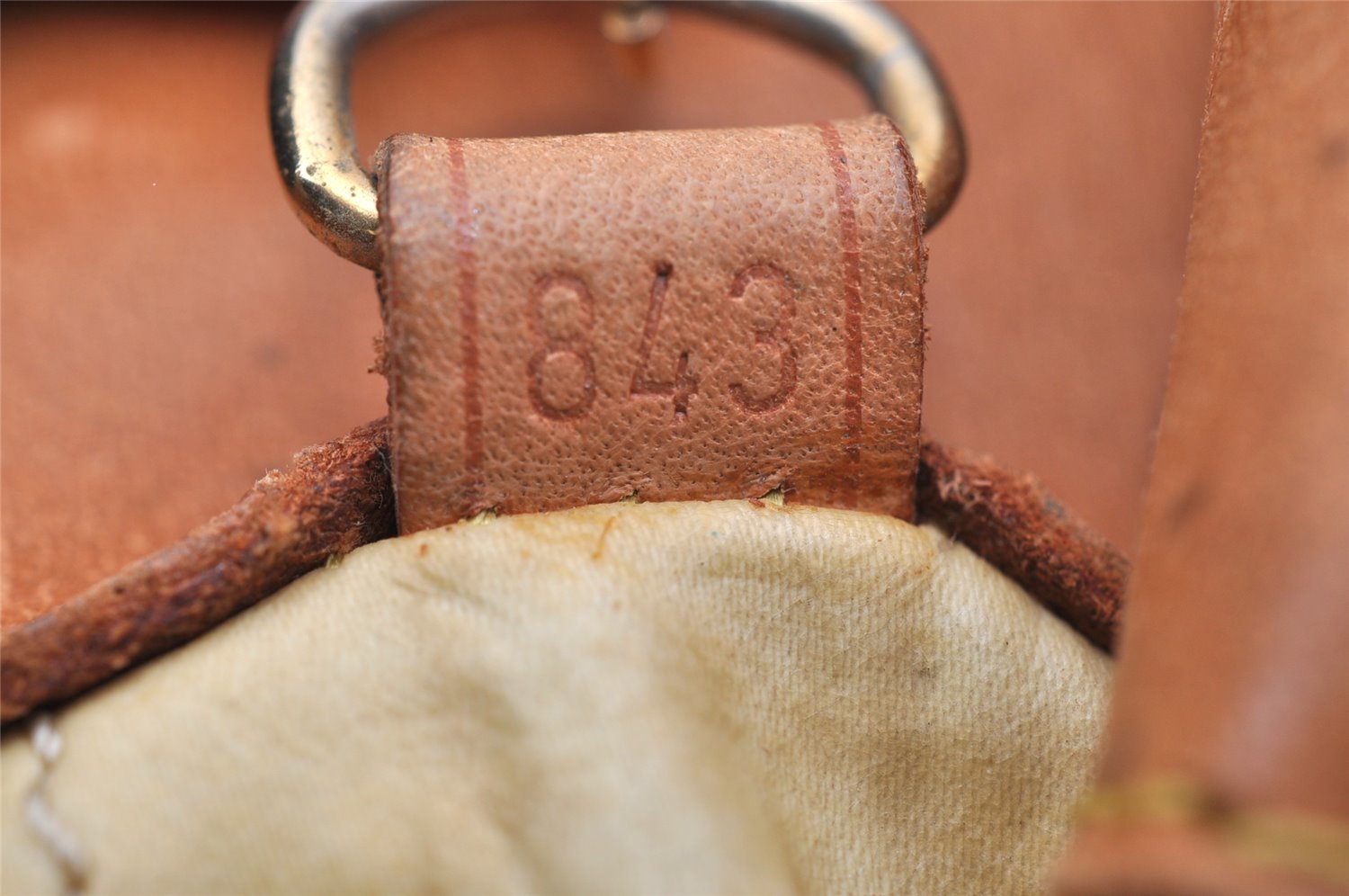 Authentic Louis Vuitton Monogram Bucket GM Shoulder Tote Bag Old Model LV 1920I