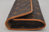 Authentic Louis Vuitton Monogram Pochette Twin PM Shoulder Bag M51854 LV 1920J