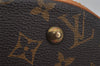 Authentic Louis Vuitton Monogram Bucket PM Shoulder Tote Bag M42238 LV 1921J