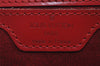 Authentic Louis Vuitton Epi Saint Jacques Hand Bag Red M52277 LV 1922I