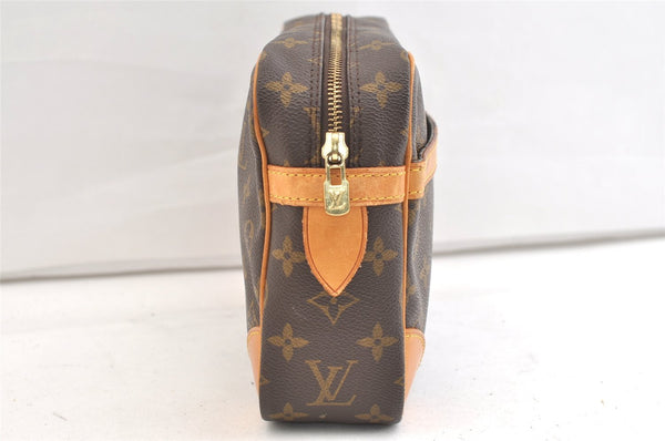 Authentic Louis Vuitton Monogram Compiegne 28 Clutch Hand Bag M51845 LV 1922K