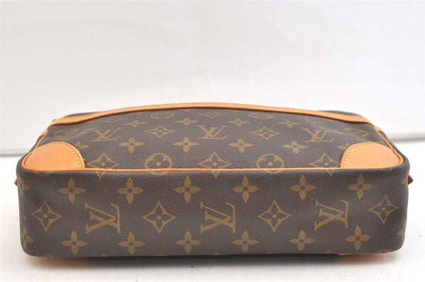 Authentic Louis Vuitton Monogram Compiegne 28 Clutch Hand Bag M51845 LV 1922K
