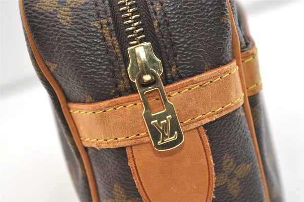 Authentic Louis Vuitton Monogram Compiegne 28 Clutch Hand Bag M51845 LV 1922K