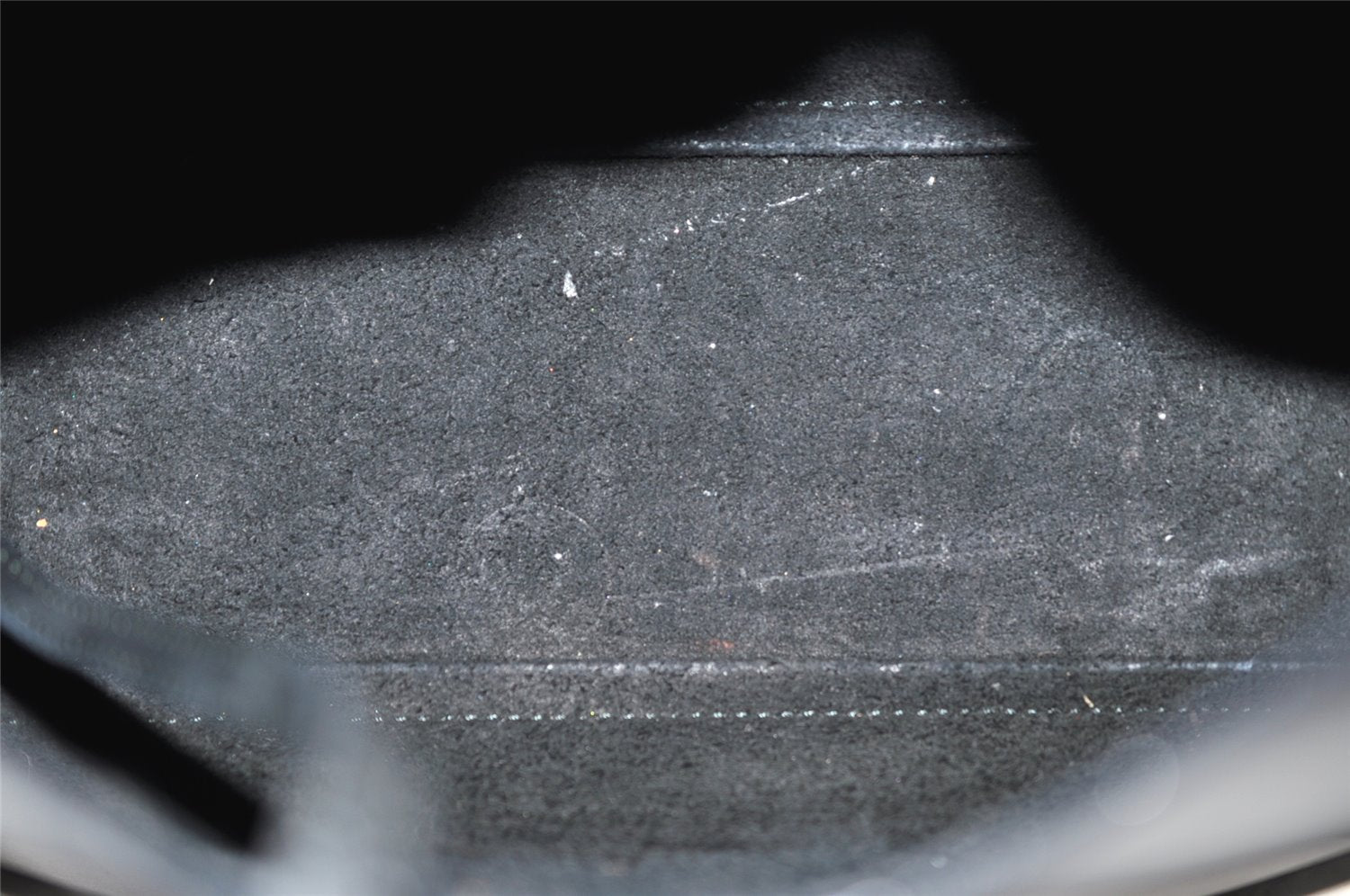 Authentic GUCCI Vintage Shoulder Hand Bag Purse Leather Black 1923I