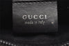 Authentic GUCCI Vintage Shoulder Hand Bag Purse Leather Black 1923I