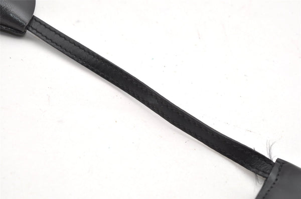 Authentic GUCCI Vintage Shoulder Hand Bag Purse Leather Black 1923I