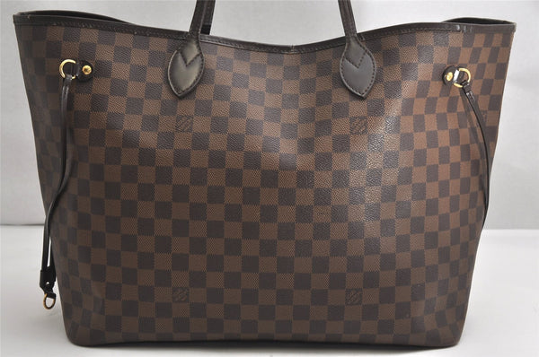 Authentic Louis Vuitton Damier Neverfull GM Shoulder Tote Bag N51106 LV 1923K