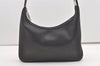 Authentic GUCCI Vintage Shoulder Hand Bag Purse Leather 0013812 Black 1925J
