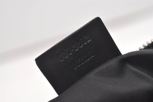 Authentic GUCCI Vintage Shoulder Hand Bag Purse Leather 0013812 Black 1925J