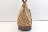 Authentic GUCCI Vintage Shoulder Tote Bag GG Canvas Leather 0190426 Brown 1926K