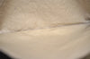 Authentic Christian Dior Trotter Clutch Bag Purse Canvas Leather Blue 1927I