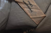 Authentic Christian Dior Trotter Clutch Bag Purse Canvas Leather Blue 1927I
