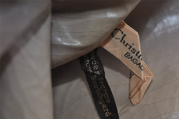 Authentic Christian Dior Trotter Clutch Bag Purse Canvas Leather Blue 1927I