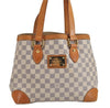 Authentic Louis Vuitton Damier Azur Hampstead PM N51207 Shoulder Tote Bag 1927J