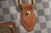 Authentic Louis Vuitton Damier Azur Hampstead PM N51207 Shoulder Tote Bag 1927J