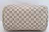 Authentic Louis Vuitton Damier Azur Speedy30 Hand Boston Bag N41533 LV 1927K