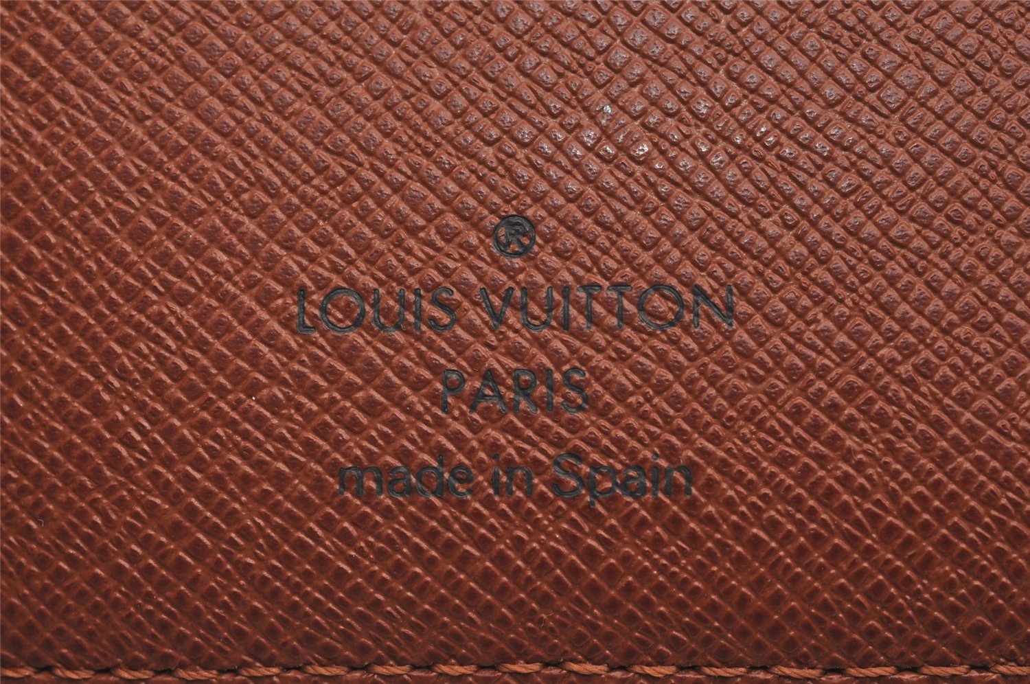 Authentic Louis Vuitton Monogram Agenda PM Notebook Cover R20005 LV 1928I