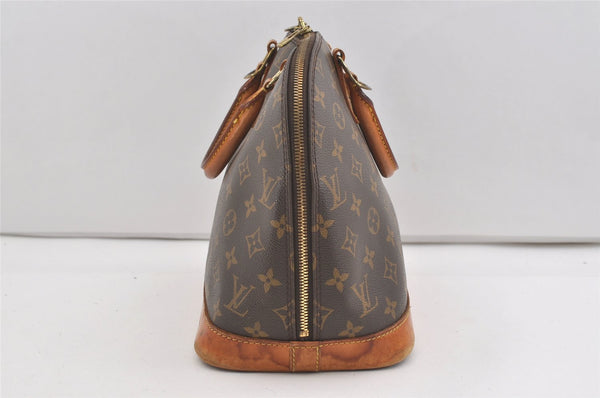 Authentic Louis Vuitton Monogram Alma Hand Bag Purse M51130 LV 1930J