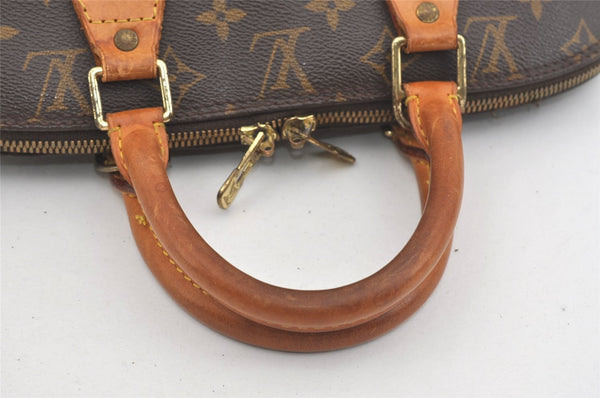 Authentic Louis Vuitton Monogram Alma Hand Bag Purse M51130 LV 1930J