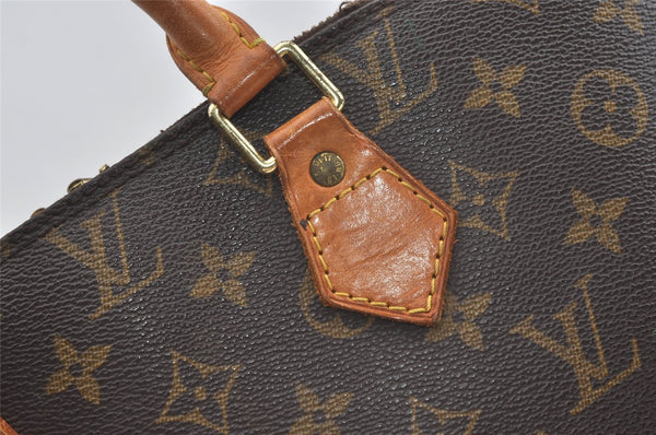 Authentic Louis Vuitton Monogram Alma Hand Bag Purse M51130 LV 1930J