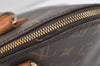 Authentic Louis Vuitton Monogram Alma Hand Bag Purse M51130 LV 1930J