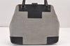 Authentic GUCCI Shoulder Hand Bag Purse Canvas Leather 0021103 Black 1930K