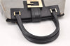 Authentic GUCCI Shoulder Hand Bag Purse Canvas Leather 0021103 Black 1930K